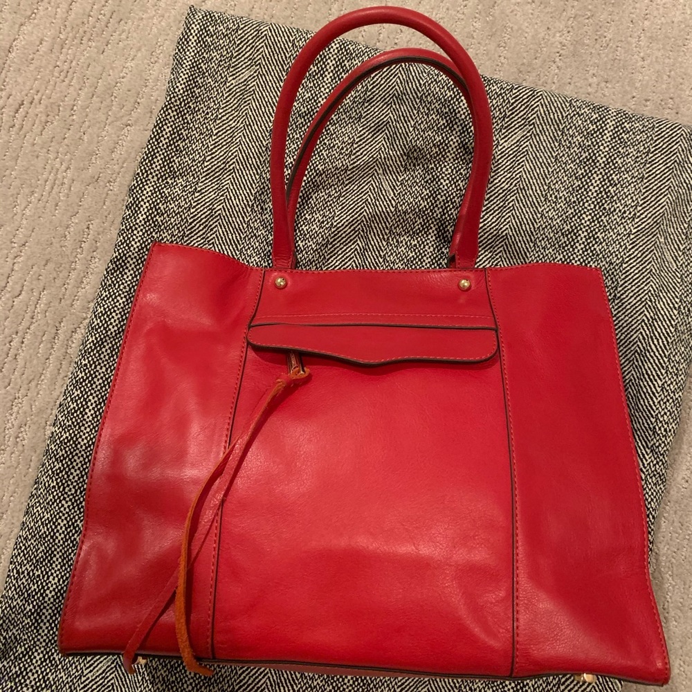 ❤️REBECCA MINKOFF Genuine Leather Handbag - Picture 2 of 6